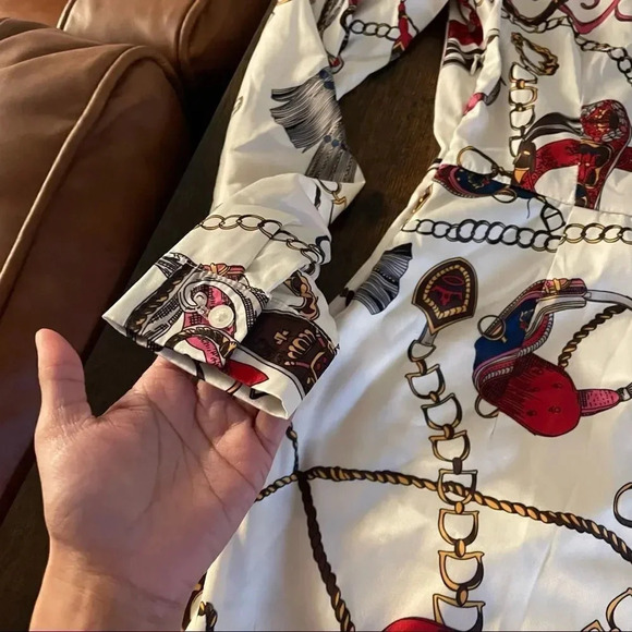 FashionNova chain print all over dress - Picture 7 of 15